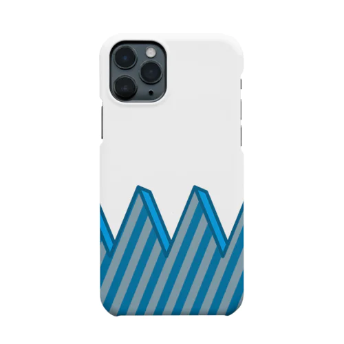 山山ブルー iPhone Smartphone Case