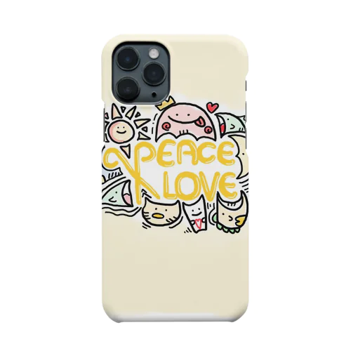 ピースラブ コラボ  Smartphone Case