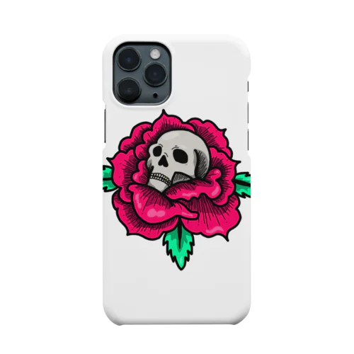 Skull Rose スマホケース