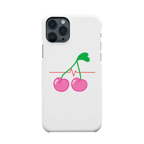 ズッキュンつながるハート Smartphone Case