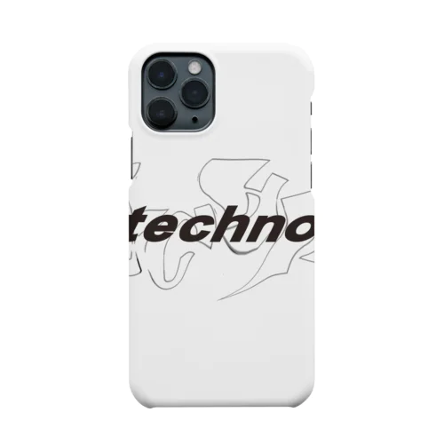 10_techno スマホケース