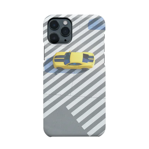 Car [Yellow ] スマホケース