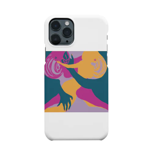 Lady_crossing iPhone Smartphone Case