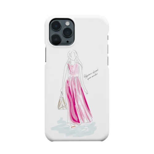 Happiness depends  upon ourselves Smartphone Case