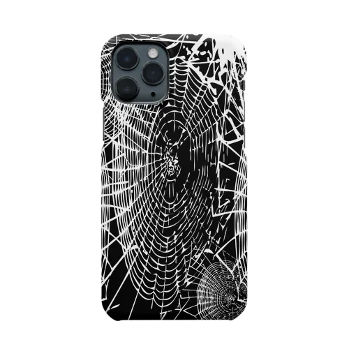 spiderweb スマホケース