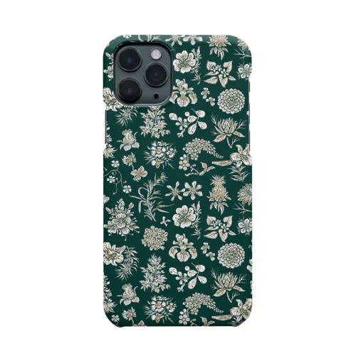 花ちらし（グリーン） Smartphone Case