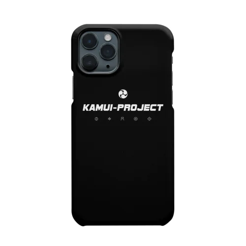 KAMUI-Project :[simple logo white] Smartphone Case