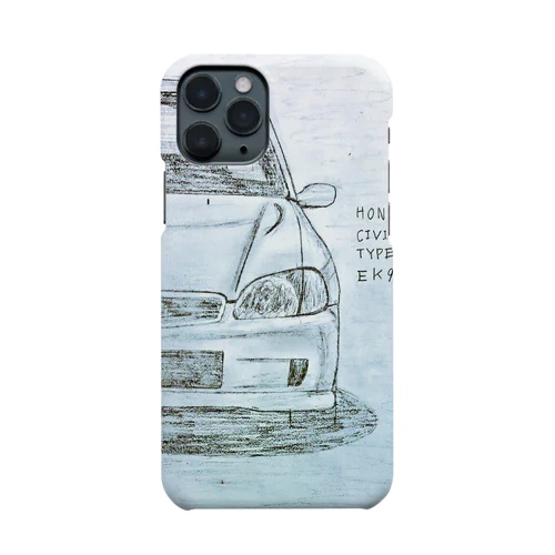 HONDAシビックEK9手描きスマホカバー Smartphone Case