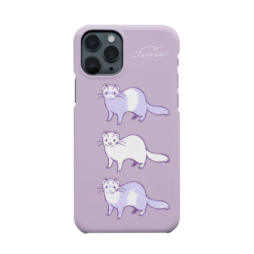 Ferret-Standard　iphone11pro用 Smartphone Case