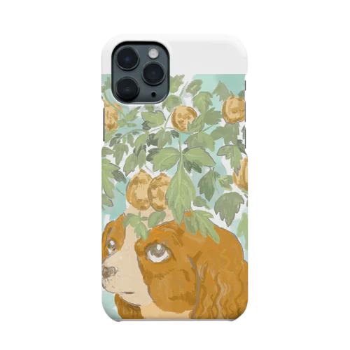 フウセンカズラとキャバリア Smartphone Case