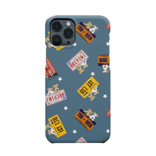 terrier and Westie US license plate Smartphone Case