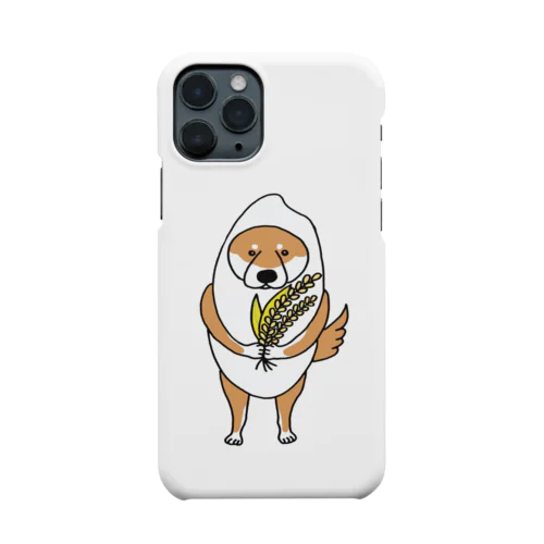 お米ぐるみわんこスマホケース Smartphone Case