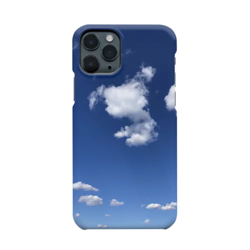 青空　白い雲　ふんわり Smartphone Case