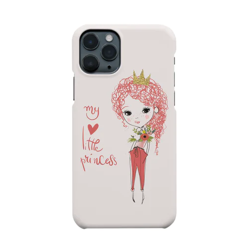 『my little princess』女の子 Smartphone Case