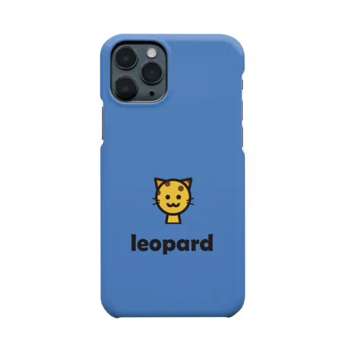 ヒョウ(ブルー) Smartphone Case