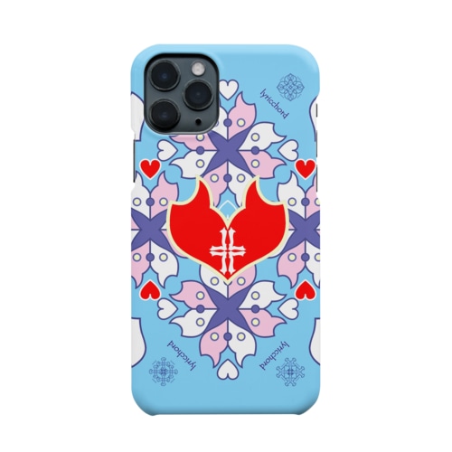 浪漫花-QUEEN-／アクア／スマホケース Smartphone Case
