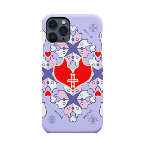 浪漫花-QUEEN-／ラベンダー／スマホケース Smartphone Case