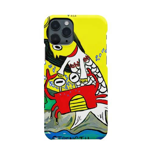 アマビエタロット・力くん Smartphone Case