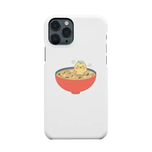 お味噌汁が好きなもねぴよ Smartphone Case