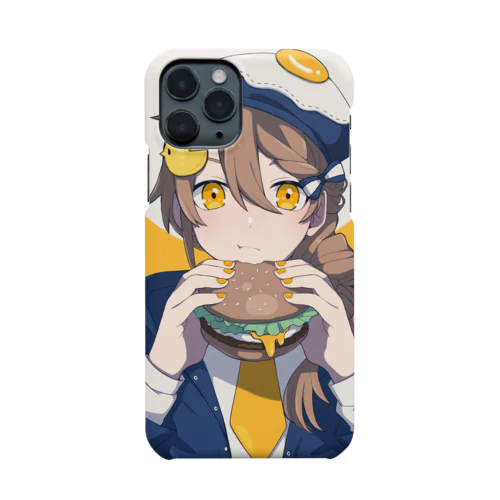 月見バーガー スマホケース