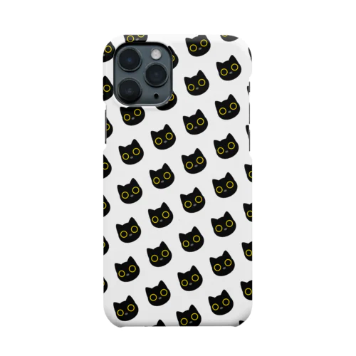 黒猫が見ている Smartphone Case