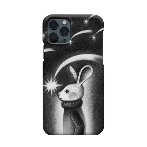 星降る夜に野ウサギは Smartphone Case