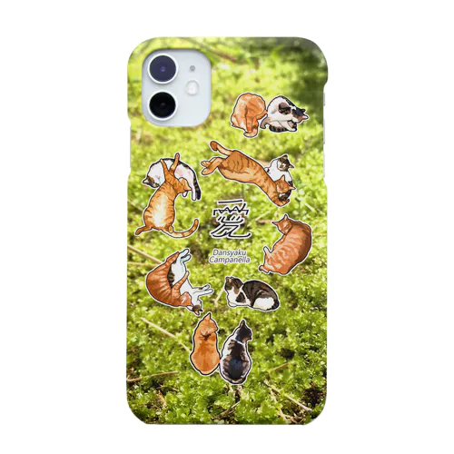 ねこたちのスマホケース　こけ Smartphone Case