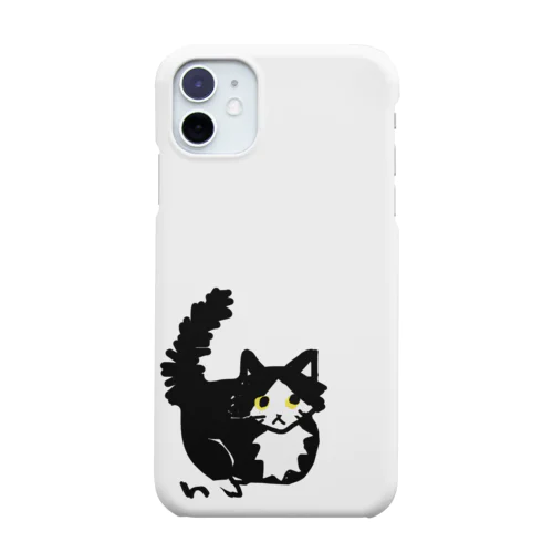 はちわれ猫のおすまし Smartphone Case