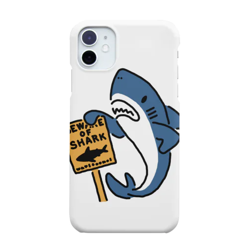 サメ注意 Smartphone Case