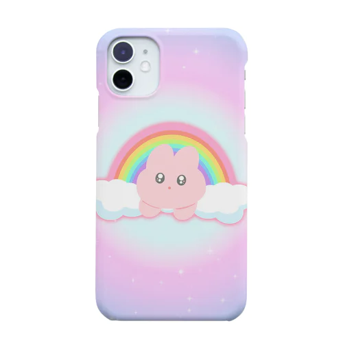 うるうるうさちゃ🌈ゆめかわカラー Smartphone Case