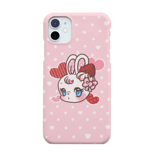 おすましBunny ドット Smartphone Case