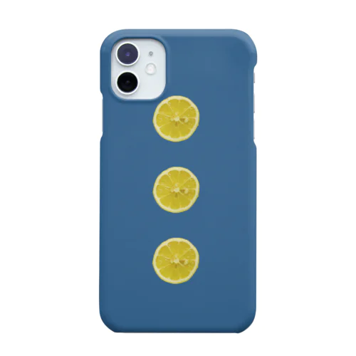 レモンの輪切りが３枚 Smartphone Case
