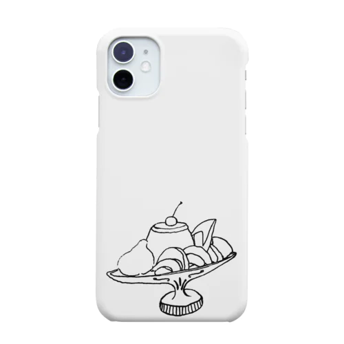 プリン・ア・ラ・モード　全透過 Smartphone Case