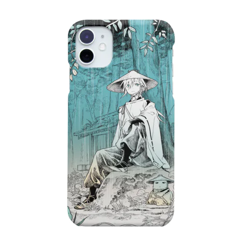 雨の季節2020・ブルー Smartphone Case