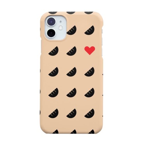 およげ！ぎょうざちゃん🥟ベージュver. Smartphone Case