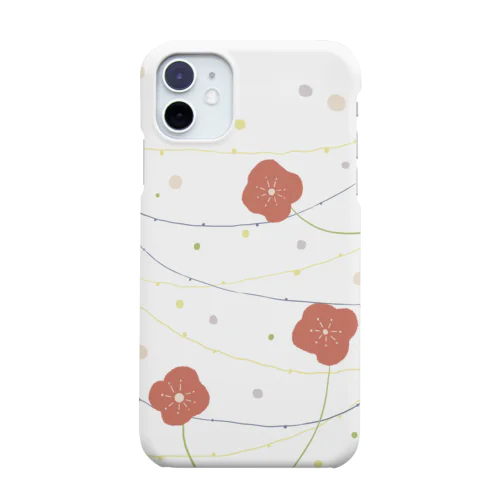 和のお花と夏 Smartphone Case