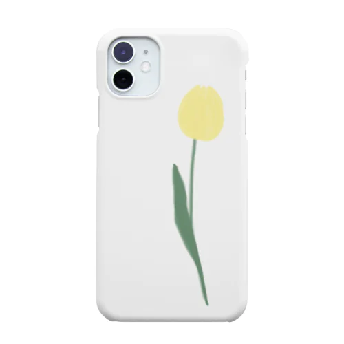 yellow tulip スマホケース