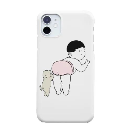 お尻に興味津々な犬2 Smartphone Case