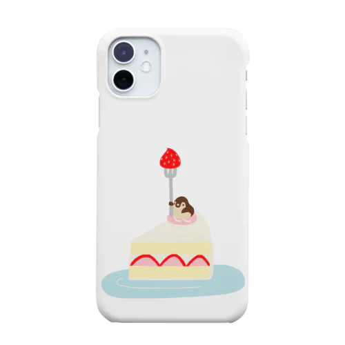 ショートケーキとペンギン Smartphone Case