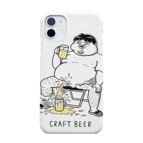 ハンドメイドのクラフトビール スマホケース