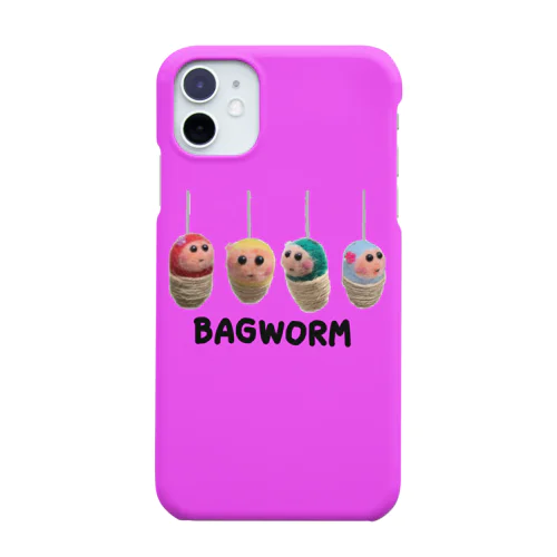 BAGWORM（ピンク） Smartphone Case