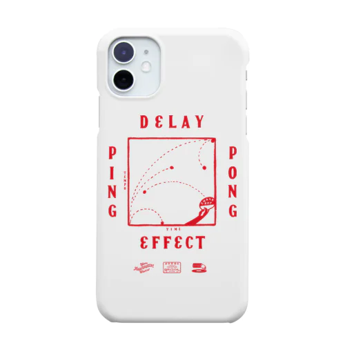 DELAY EFFECT RED Smartphone Case