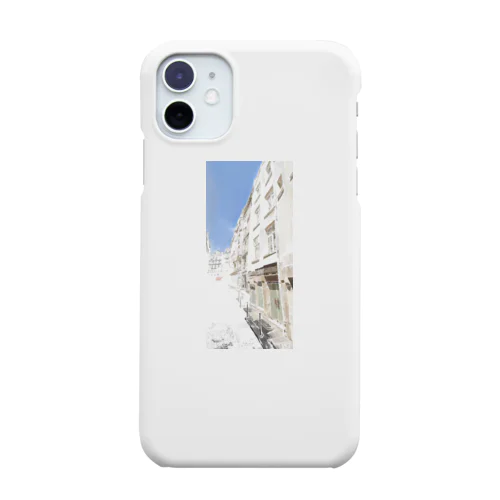 Sky and green door Smartphone Case