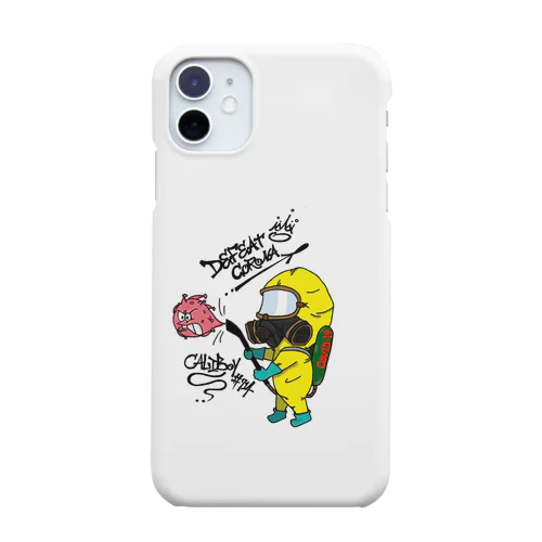 コロナ対策班 Smartphone Case