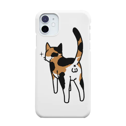 ねこけつω（三毛猫） Smartphone Case