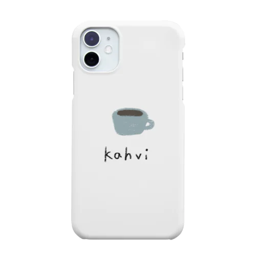 フィンランド語　コーヒー(kahvi) Smartphone Case