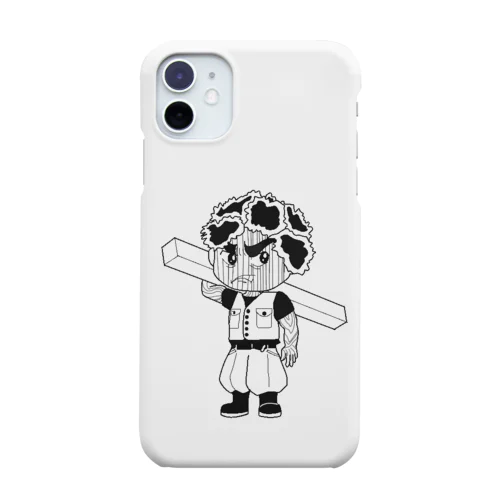 大工くんモノクロ Smartphone Case