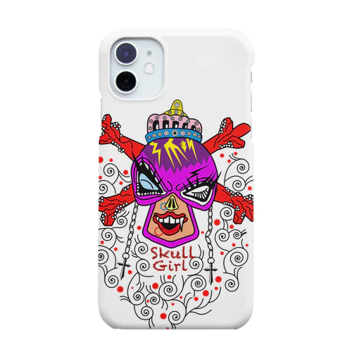 skull girl Smartphone Case