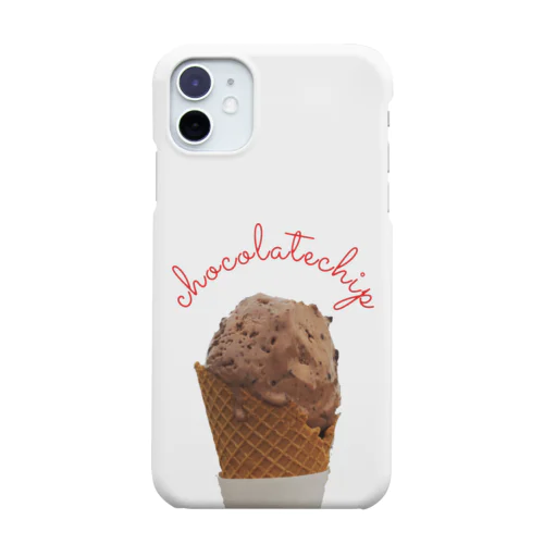 chocolate chip ice cream Smartphone Case