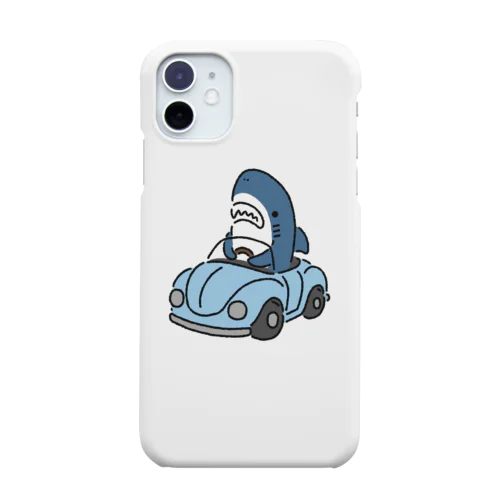 運転を覚えたサメ2021 Smartphone Case